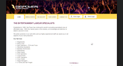 Desktop Screenshot of gigpower.com